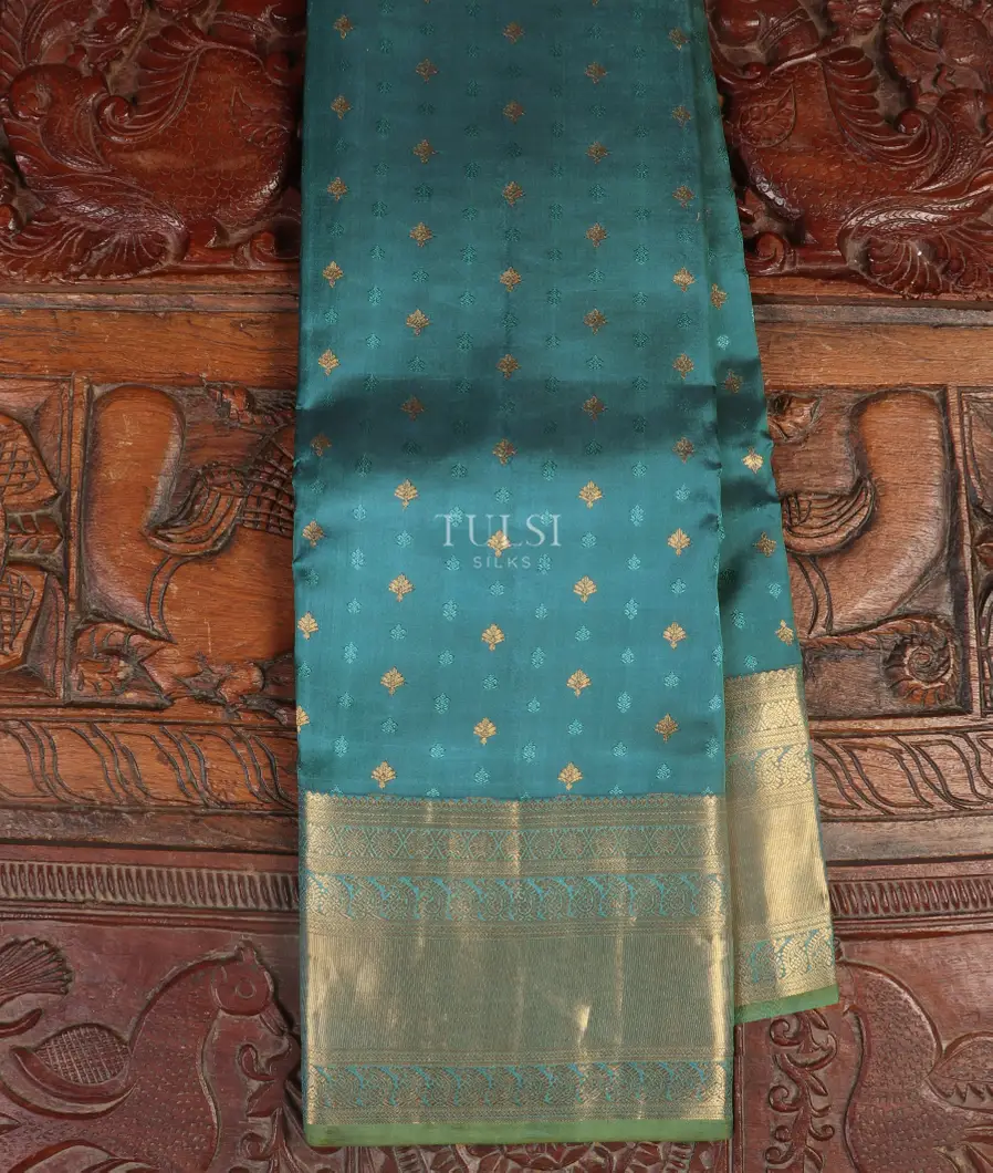 Blue Soft Silk Saree T481062-image
