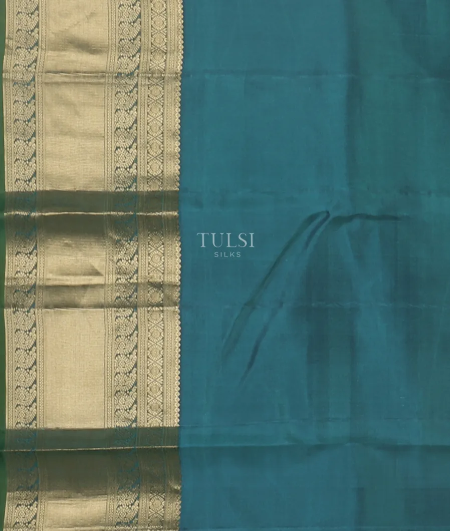 Blue Soft Silk Saree T4810623