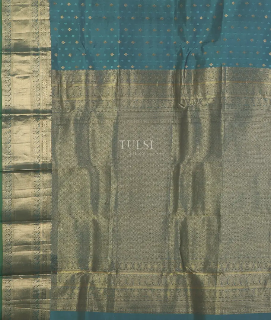 Blue Soft Silk Saree T4810624