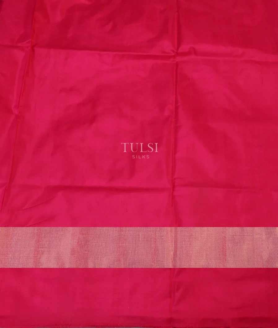 Blue Ikat Silk Saree T5452593