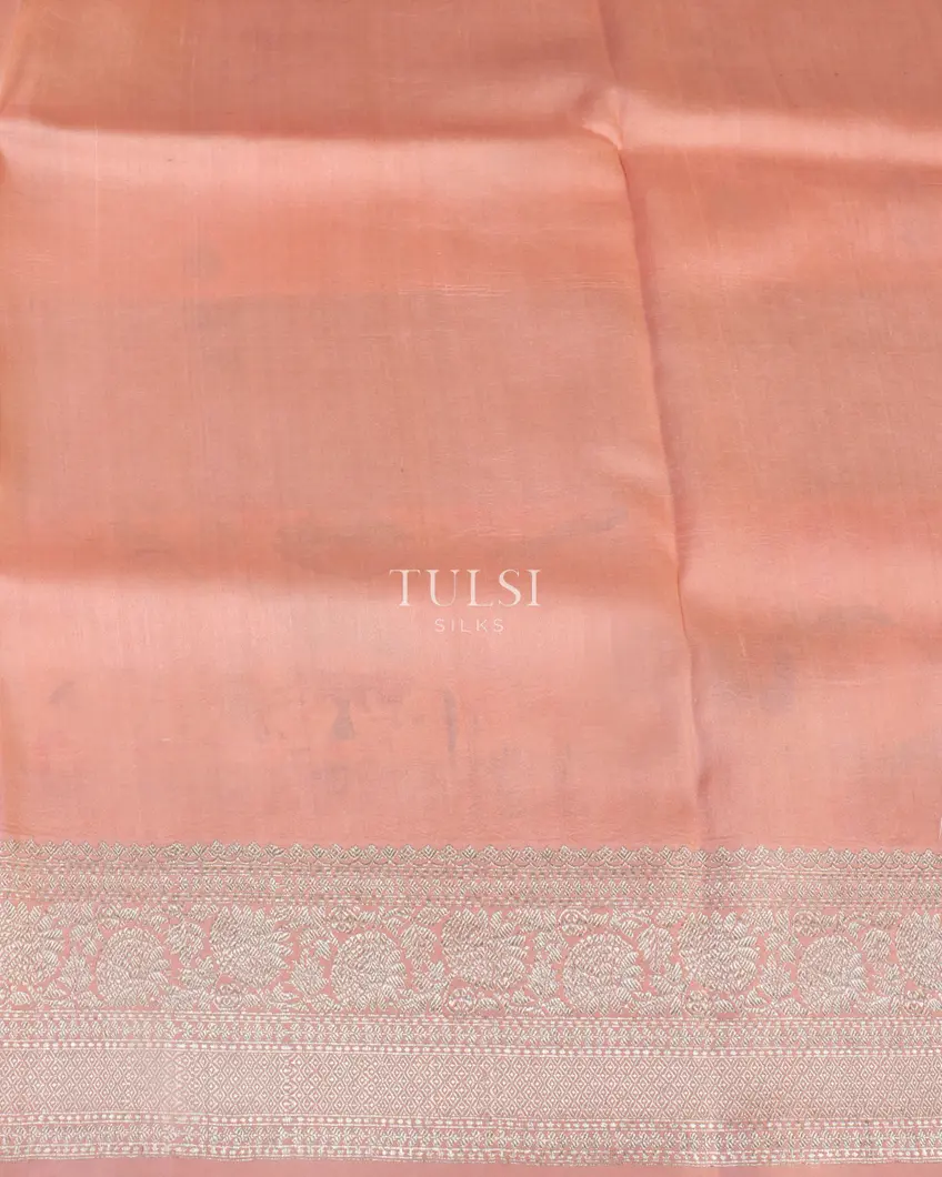 Pink Banaras Kathan Silk Saree T5441543