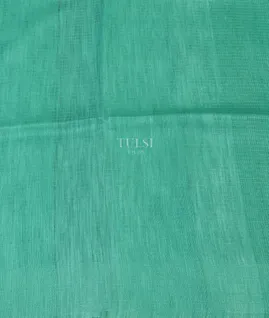 Green Woven Tussar Saree T5413013