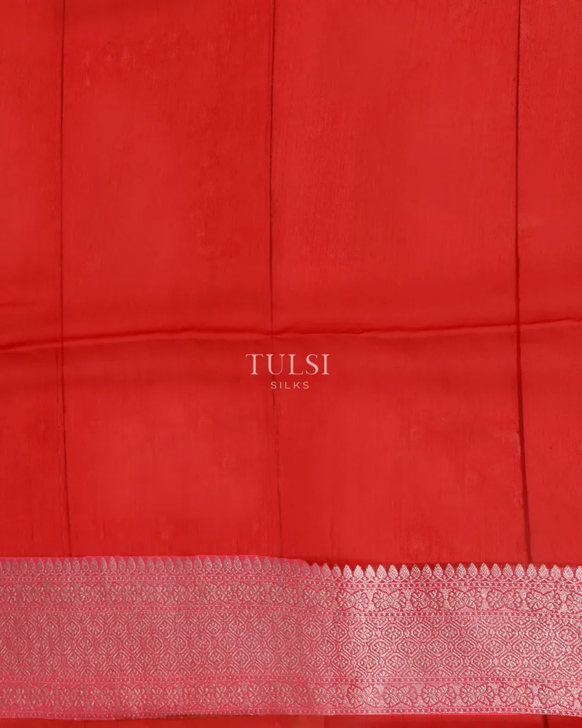 Green Banaras Organza Saree T5453103