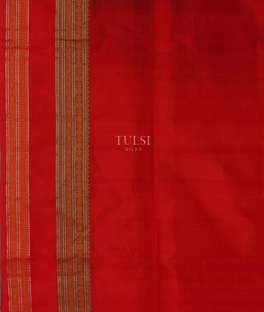 Maroon Silk Cotton Saree T5418263