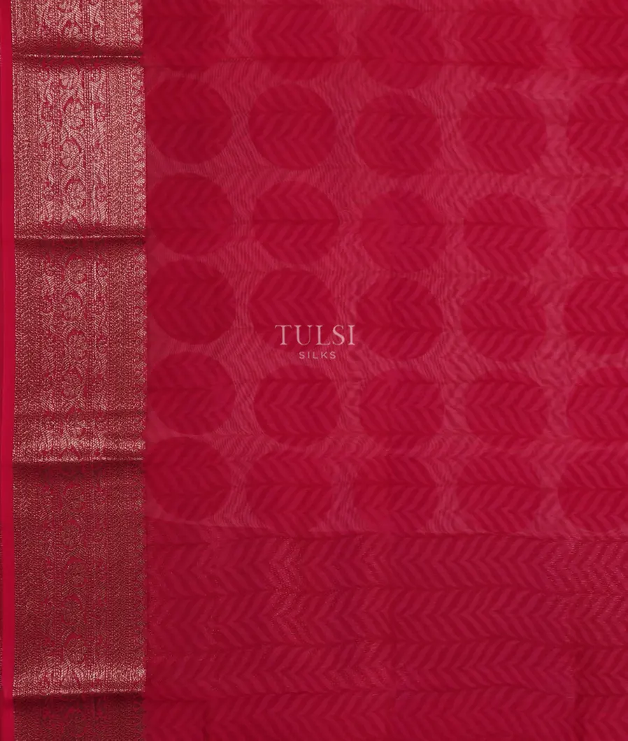 White Soft Printed Cotton Saree T5442043