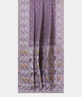 Lavender Dhakai Cotton Saree T5434752