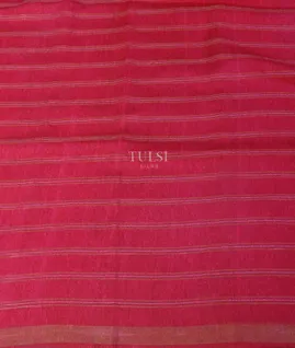 Pink Woven Tussar Saree T5412953