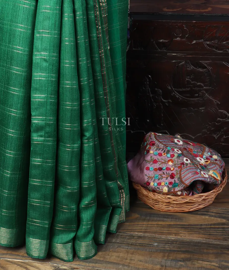 green-woven-tussar-saree-t541317-t541317-b