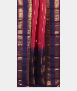Magenta Kanjivaram Silk Saree T5231412
