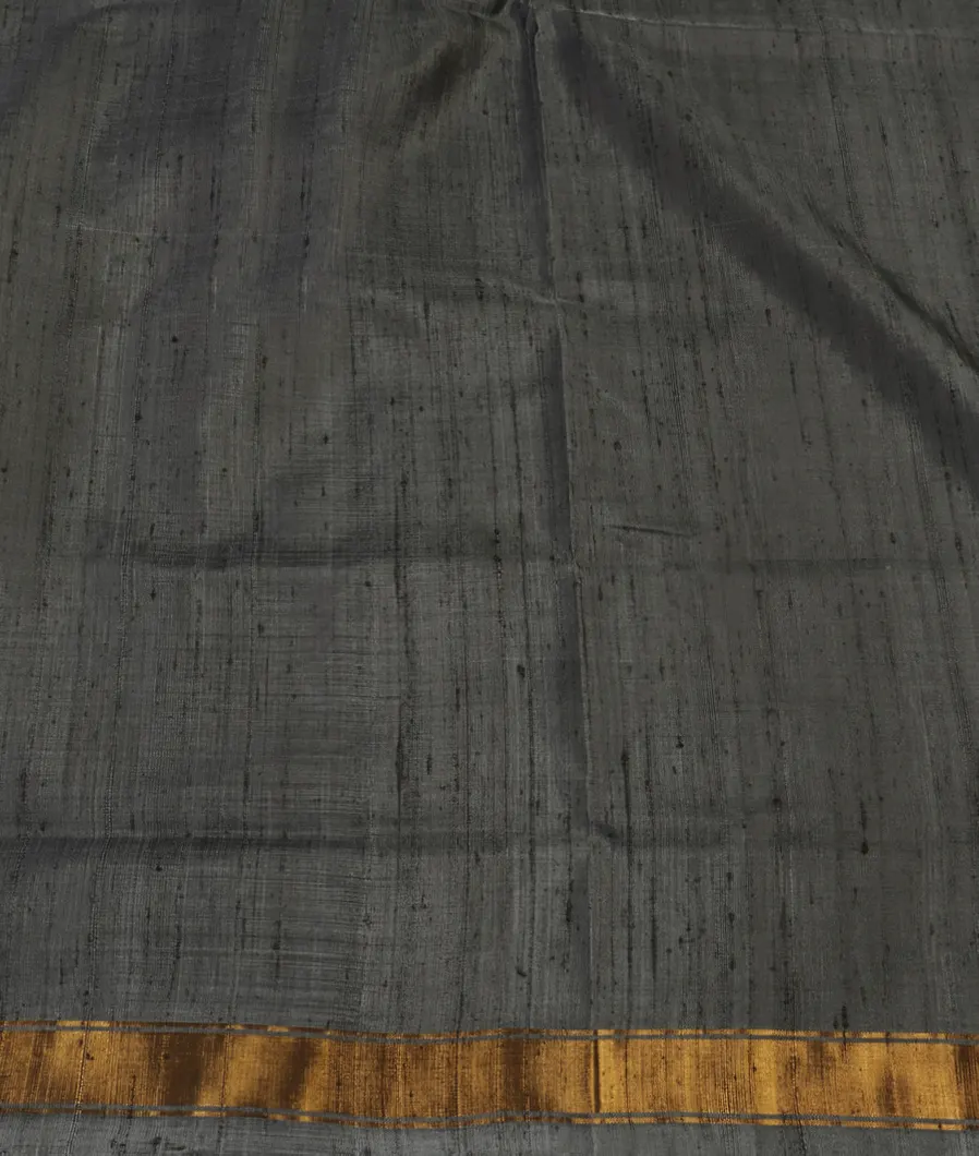 Grey Patola Silk Saree T5468583