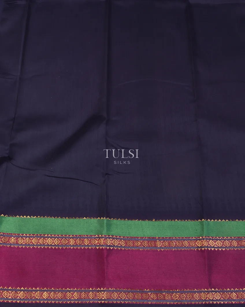 Green Printed Soft Silk Saree T5471193