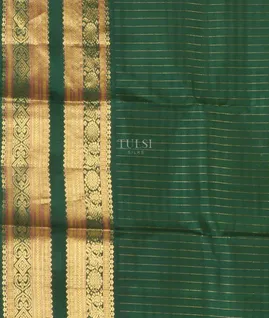 Yellowish Green Kanjivaram Silk Saree T5511003