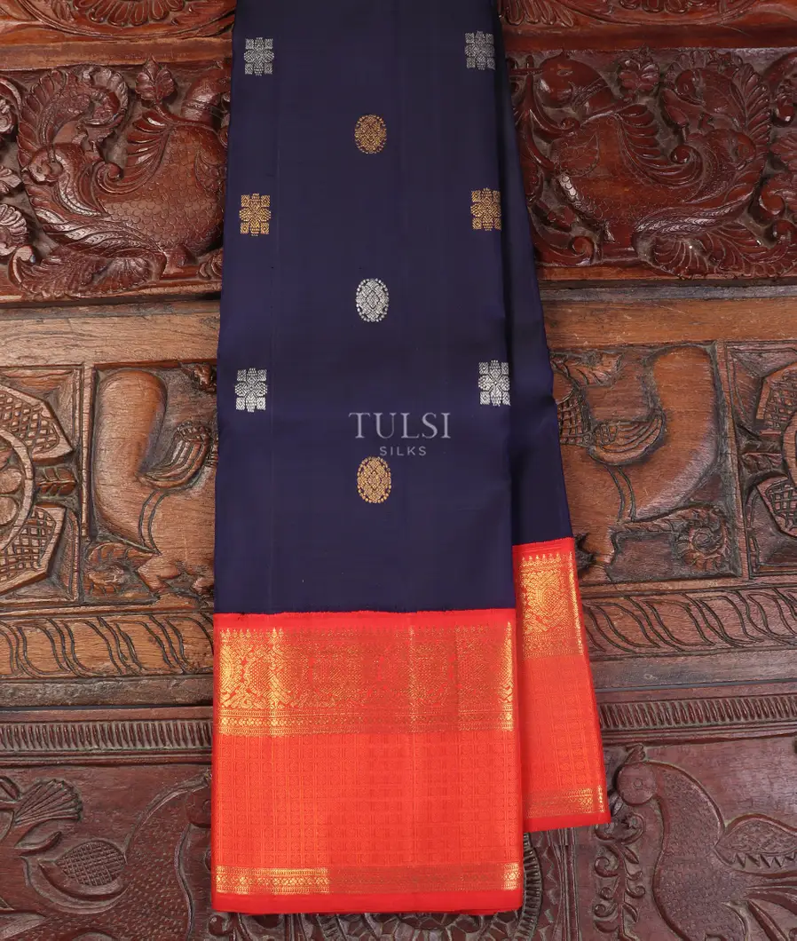 Blue Kanjivaram Silk Saree T550883-image