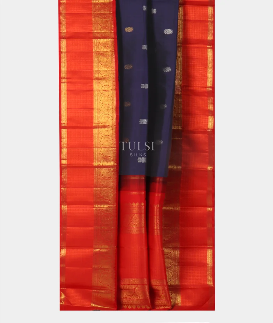 Blue Kanjivaram Silk Saree T5508832