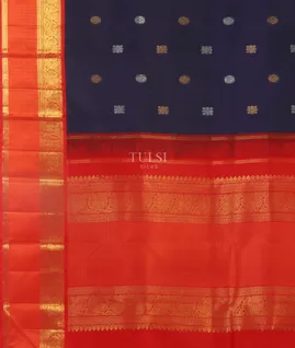 Blue Kanjivaram Silk Saree T5508834