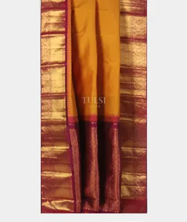 Yellow Kanjivaram Silk Saree T5508802