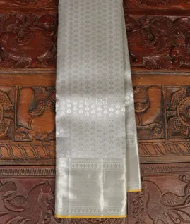 Grey Kanjivaram Silk Saree T5335001