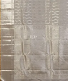 Grey Kanjivaram Silk Saree T5335004