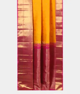 Yellow Kanjivaram Silk Saree T5204672