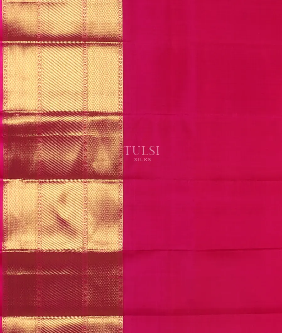 Yellow Kanjivaram Silk Saree T5204673