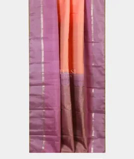 Peach Kanjivaram Silk Saree T4083502