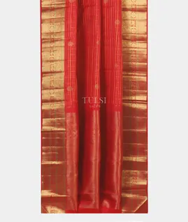 Red Kanjivaram Silk Saree T5211162