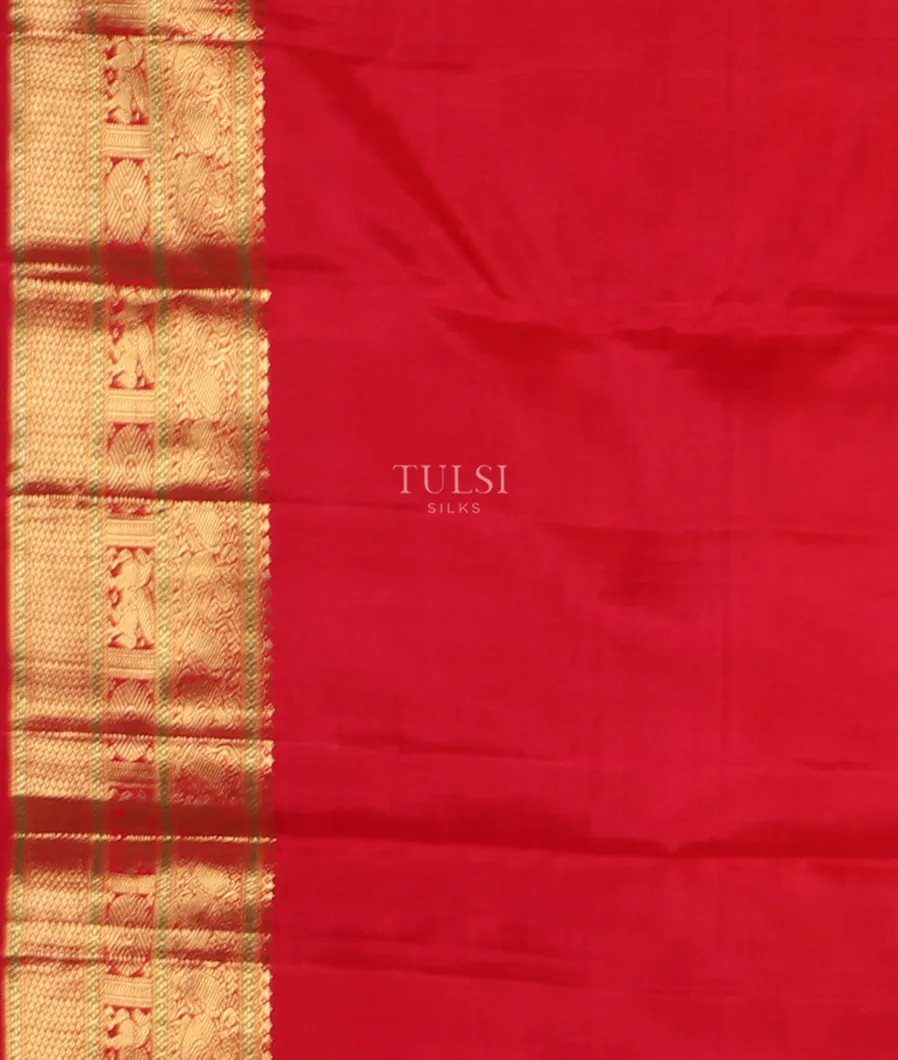 Red Kanjivaram Silk Saree T5211163