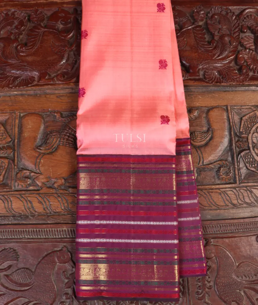 Pink Kanjivaram Silk Saree T541690-image