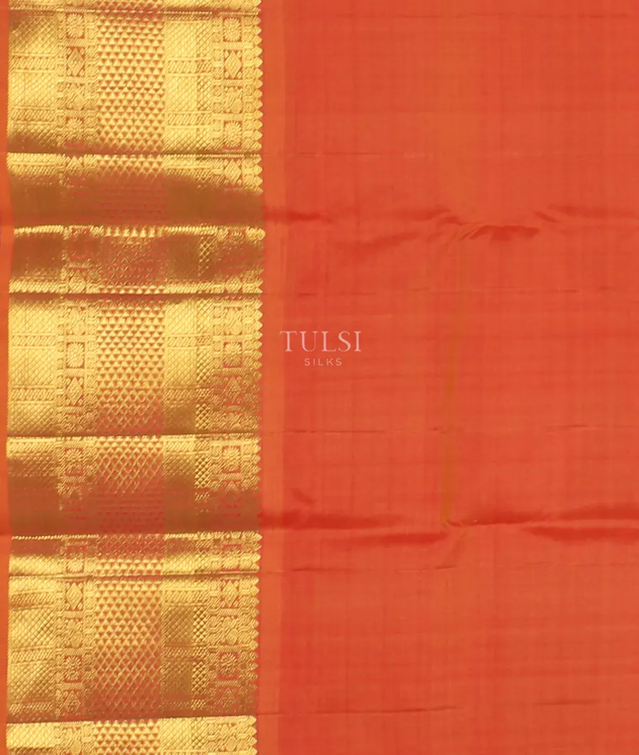 Off - White Kanjivaram Silk Saree T5508793