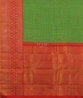 Green Kanjivaram Silk Saree T5492224