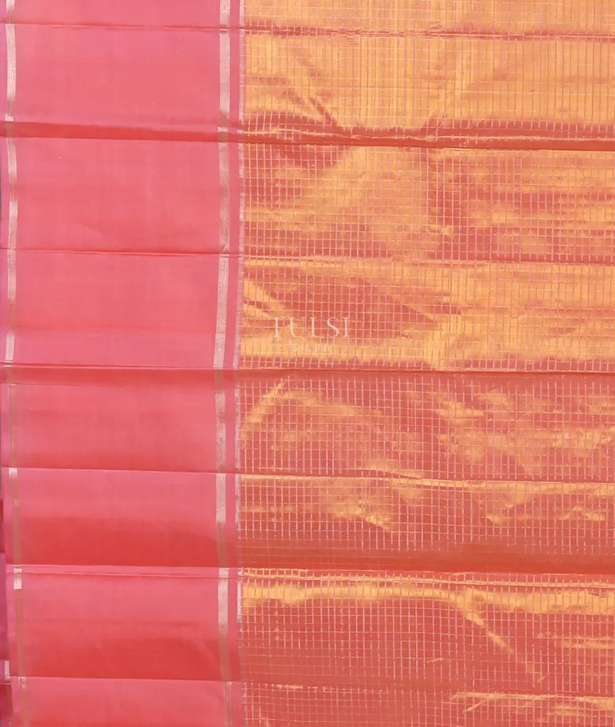 Peach Kanjivaram Silk Saree T5508743