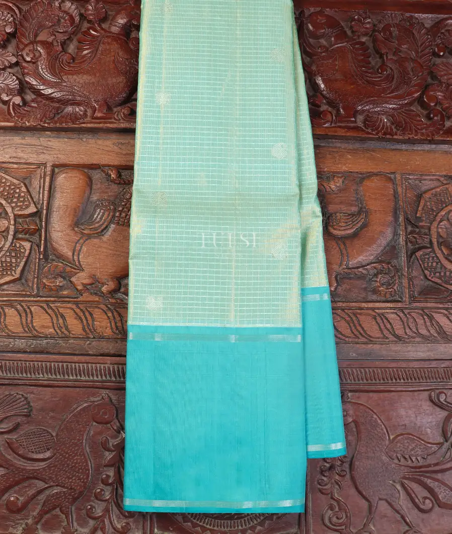 Blue Kanjivaram Silk Saree T538442-image