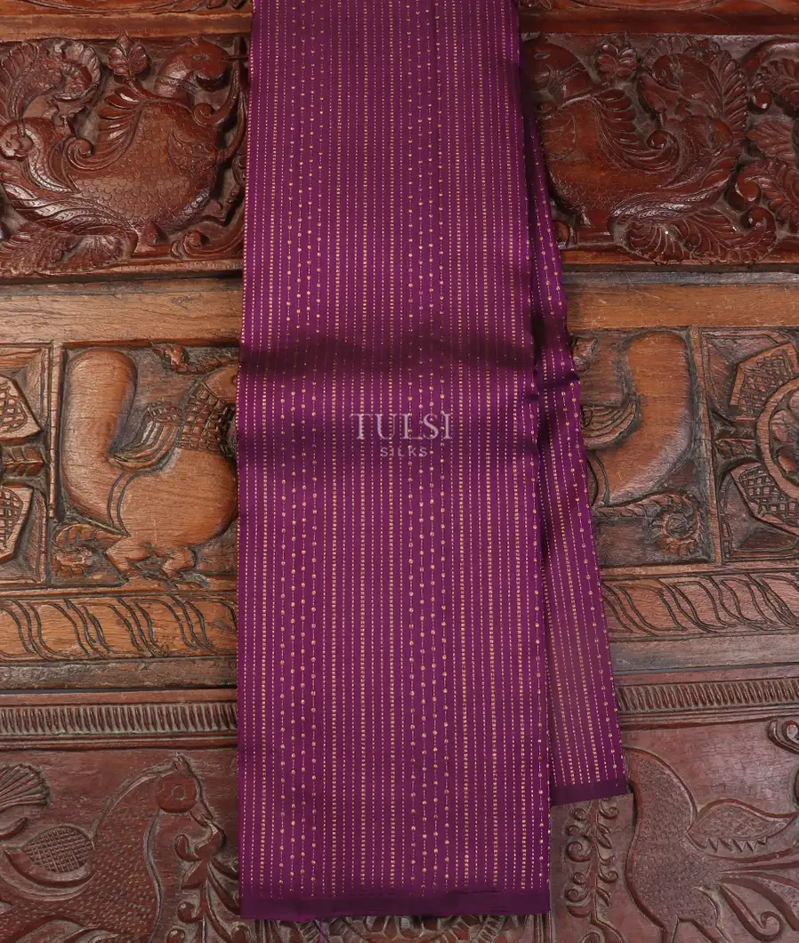 Purple Kanjivaram Silk Saree T550283-image
