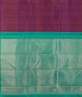 Purple Kanjivaram Silk Saree T5502834