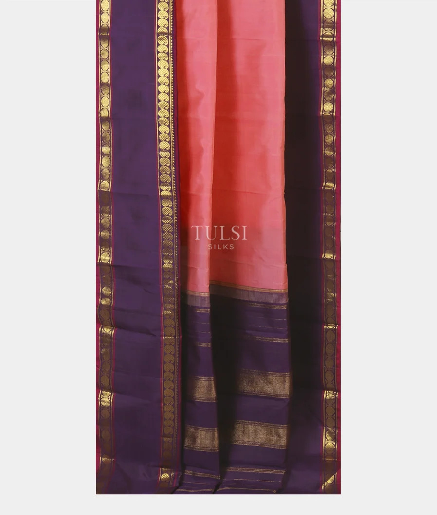 Pink Kanjivaram Silk Saree T5508622