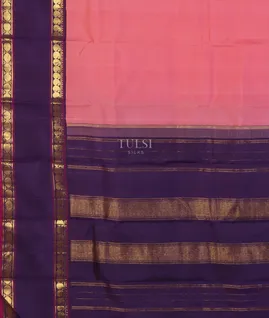 Pink Kanjivaram Silk Saree T5508624