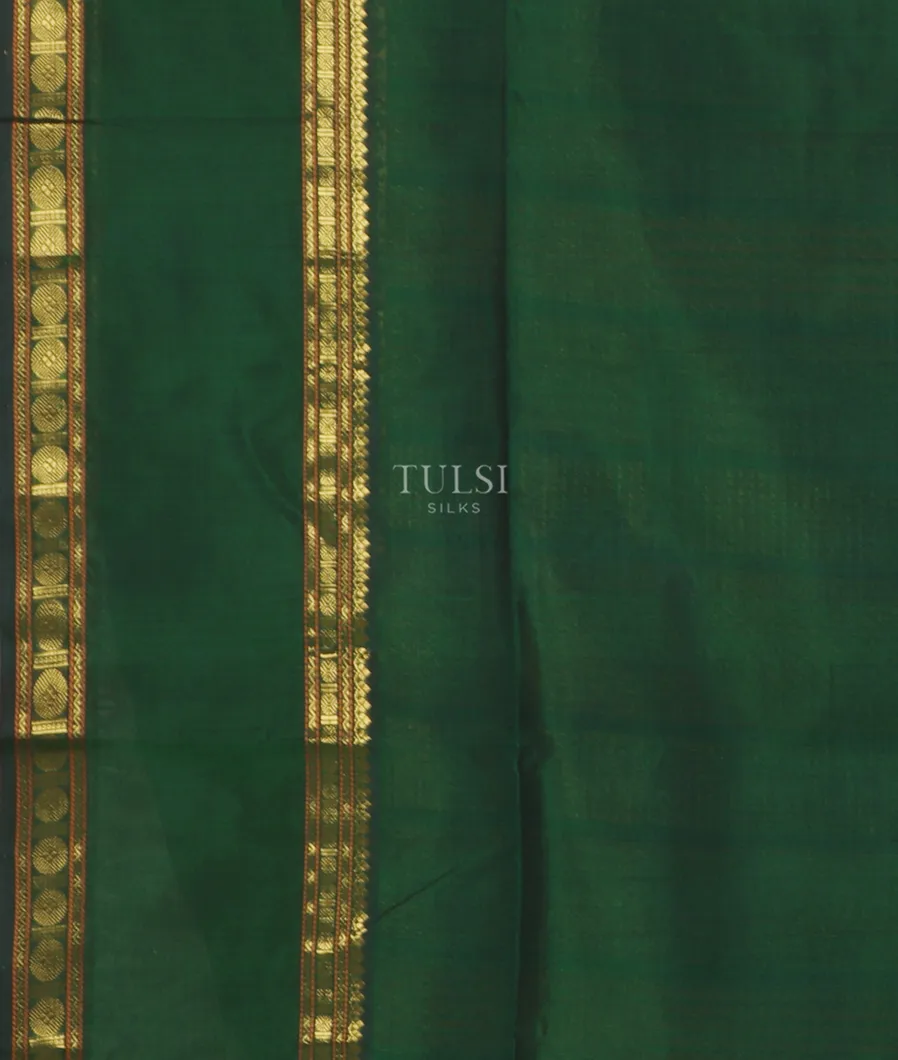Green Silk Cotton Saree T5418013