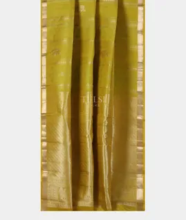 Yellowish Green Kanjivaram Silk Saree T5514032