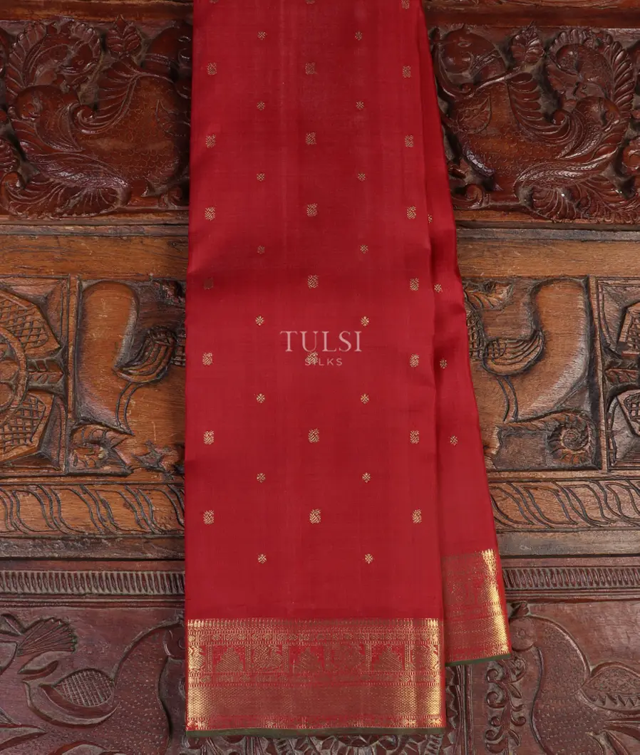 Red Kanjivaram Silk Saree T483997-image
