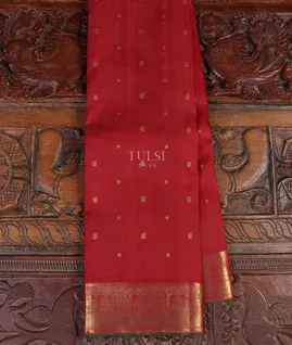 Red Kanjivaram Silk Saree T4839971