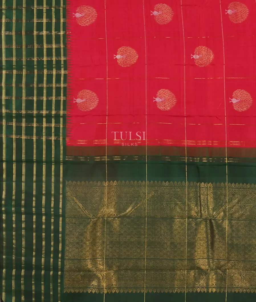 Magenta Kanjivaram Silk Saree T5491824