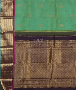 Green Kanjivaram Silk Saree T4978184