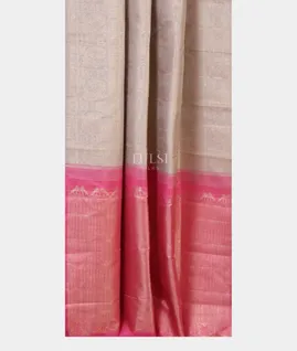 Grey Kanjivaram Silk Saree T5448122
