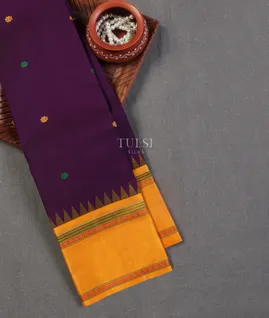 Purple Kanjivaram Silk Saree T5174461