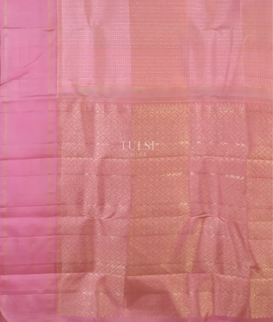 Pink Kanjivaram Silk Saree T5485384
