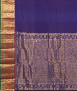 Blue Soft Silk Saree T5357664