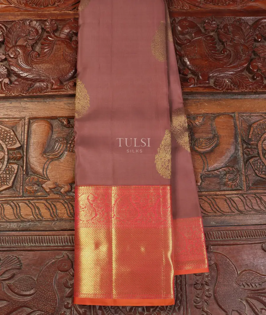 Mauve Pink Kanjivaram Silk Saree T551045-image