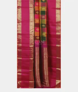 Multicolour Kanjivaram Silk Saree T4847592