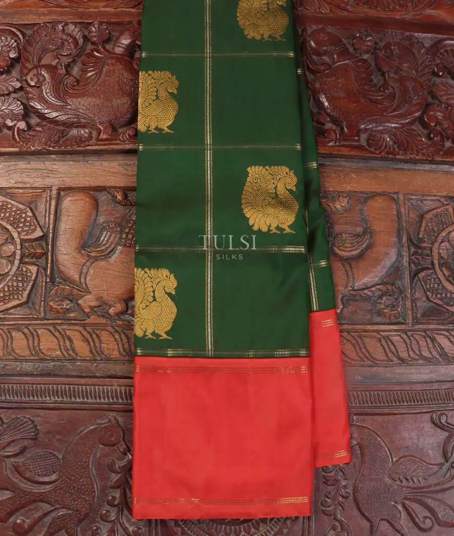 Green Kanjivaram Silk Saree T549180-image