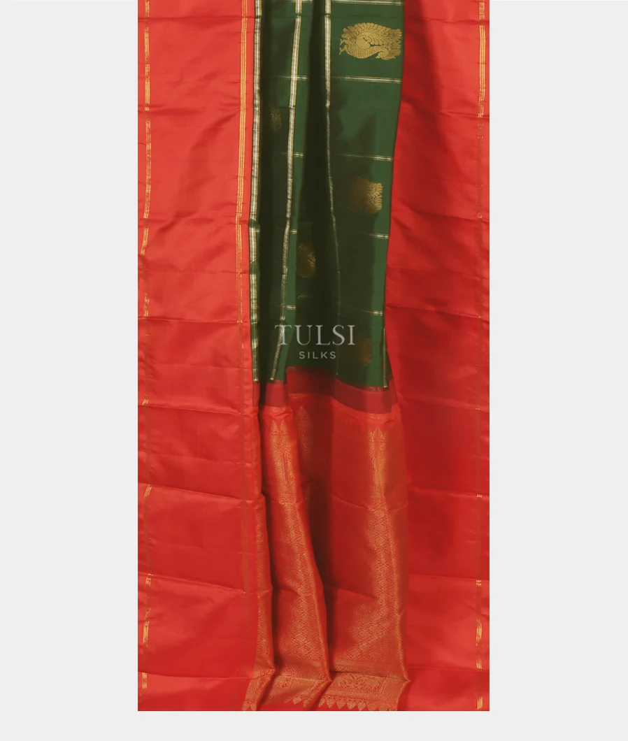 Green Kanjivaram Silk Saree T5491802